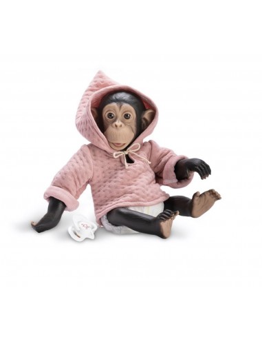 Lola La Chimpancé Sudadera Rosa Palo