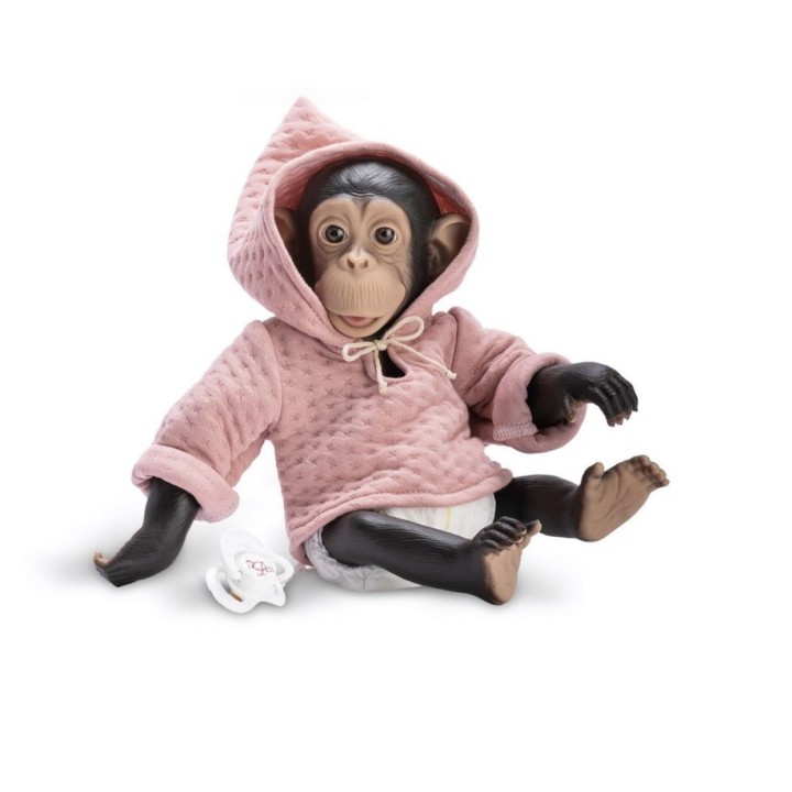 Lola La Chimpancé Sudadera Rosa Palo
