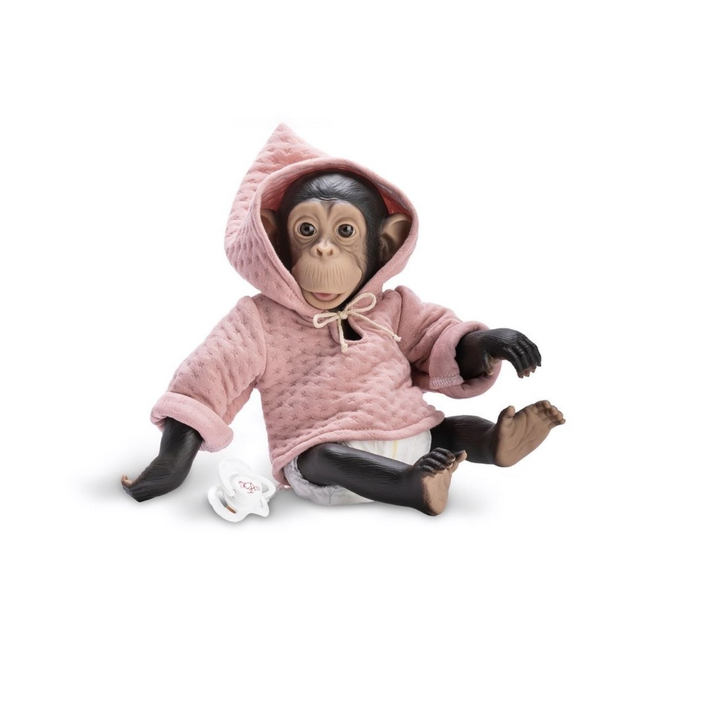 Lola La Chimpancé Sudadera Rosa Palo
