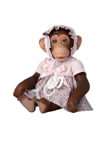 Lola La Chimpancé Flores Rosa