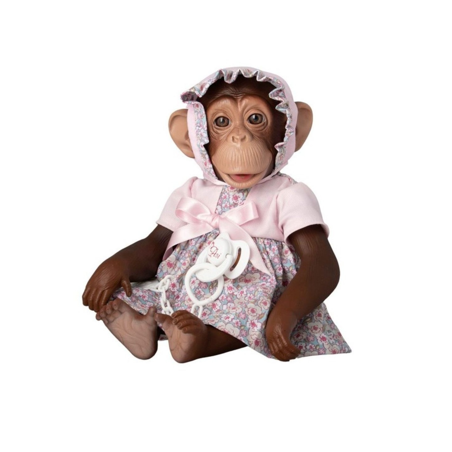 Lola La Chimpancé Flores Rosa