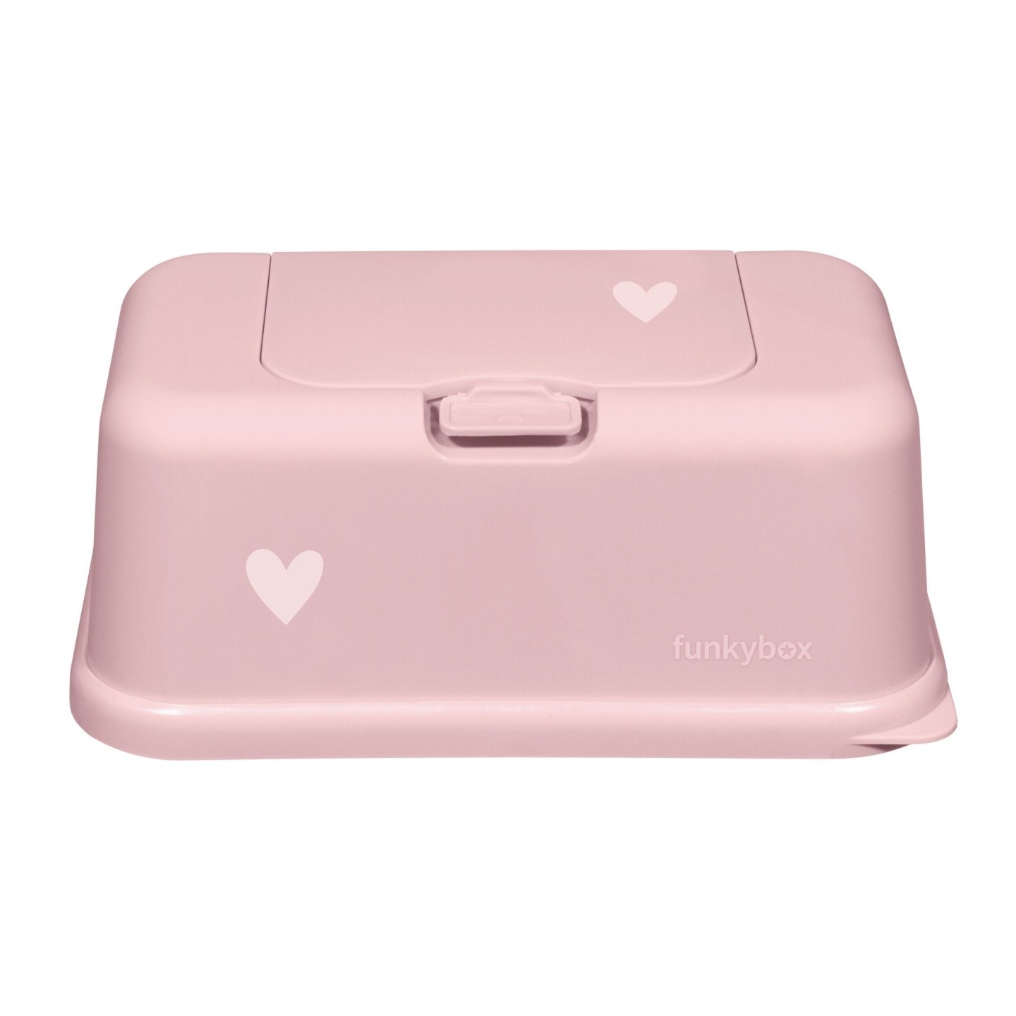 Porta Toallitas Húmedas Funkybox Rosa Pastel Corazón