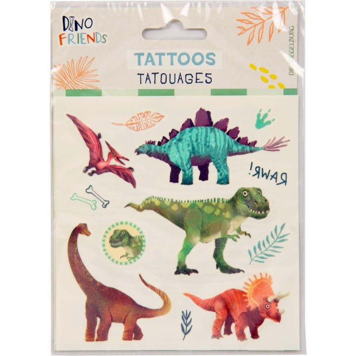 Tatuajes Dino Friends