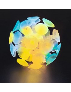 Bola luminosa con ventosas 2