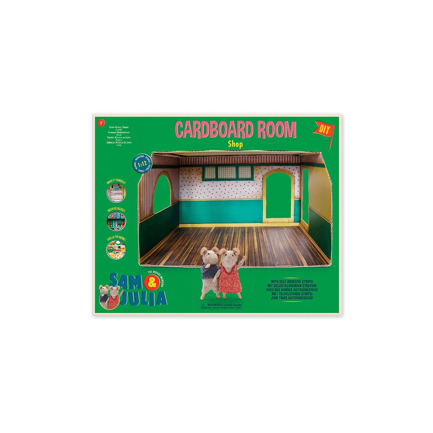 Habitación cartón - Tienda
