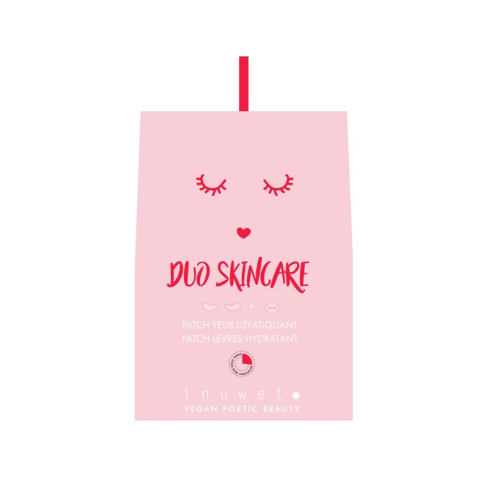 Set de 2 Mascarillas Ojos y Labios