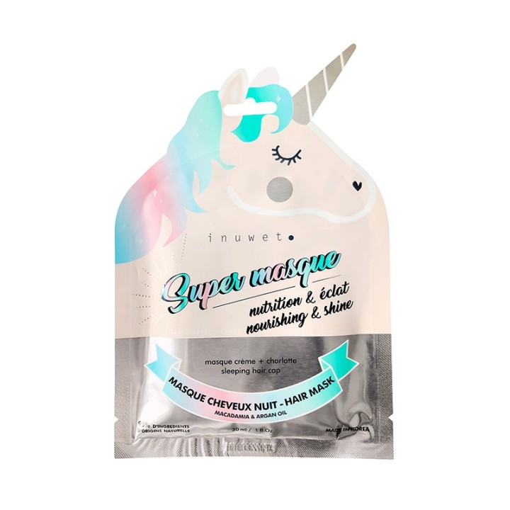 Pack de 10 mascarillas Pelo (Gorro hidratación y brillo)