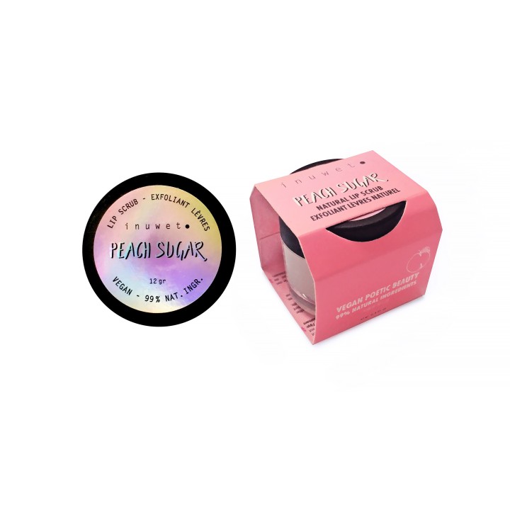 Exfoliante Labial de Azúcar Melocoton