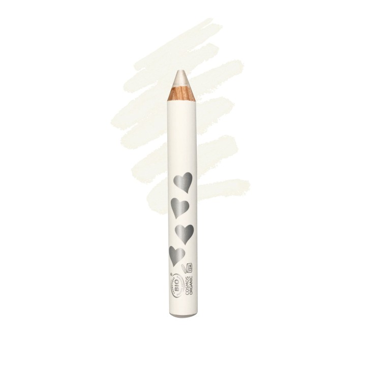 Lápiz Maquillaje Orgánico Cara y Cuerpo Blanco