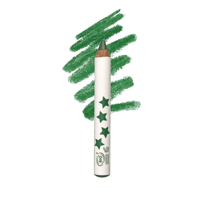 Lápiz Maquillaje Orgánico Cara y Cuerpo Verde
