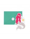 Pack 8 Invitaciones Sirenas