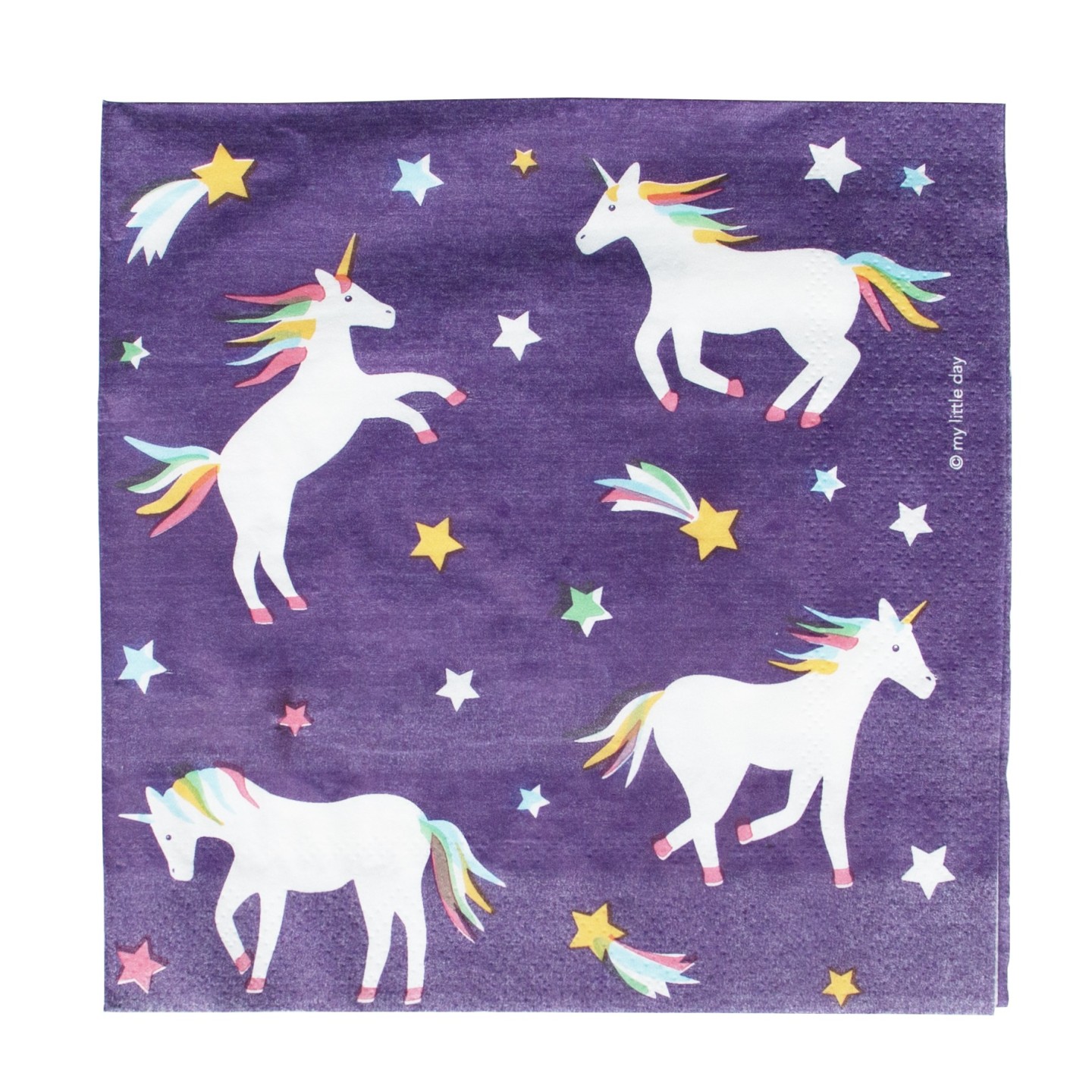 Pack 20 Servilletas de Papel Unicornios