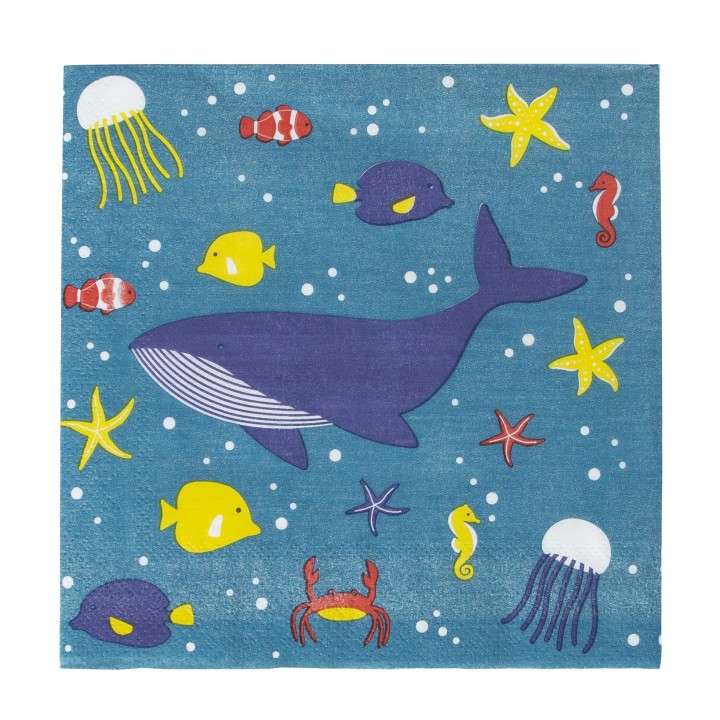 Pack 20 Servilletas de Papel Oceano