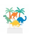 Topper Pastel Dinosaurios