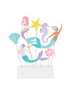 Topper Pastel Sirenas