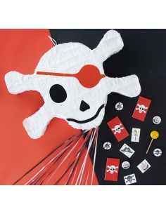 Piñata Calavera Pirata 2