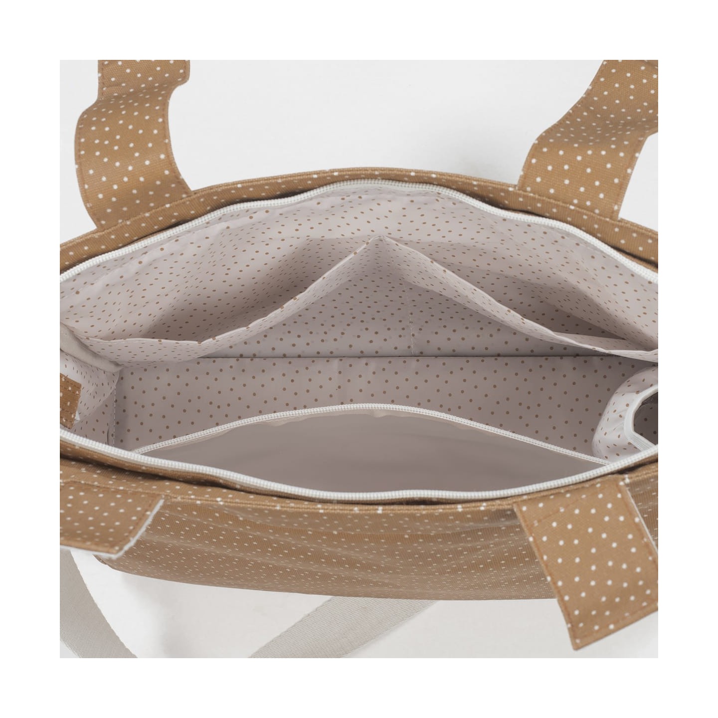 Bolsa Canastilla Topito Poppy Canela