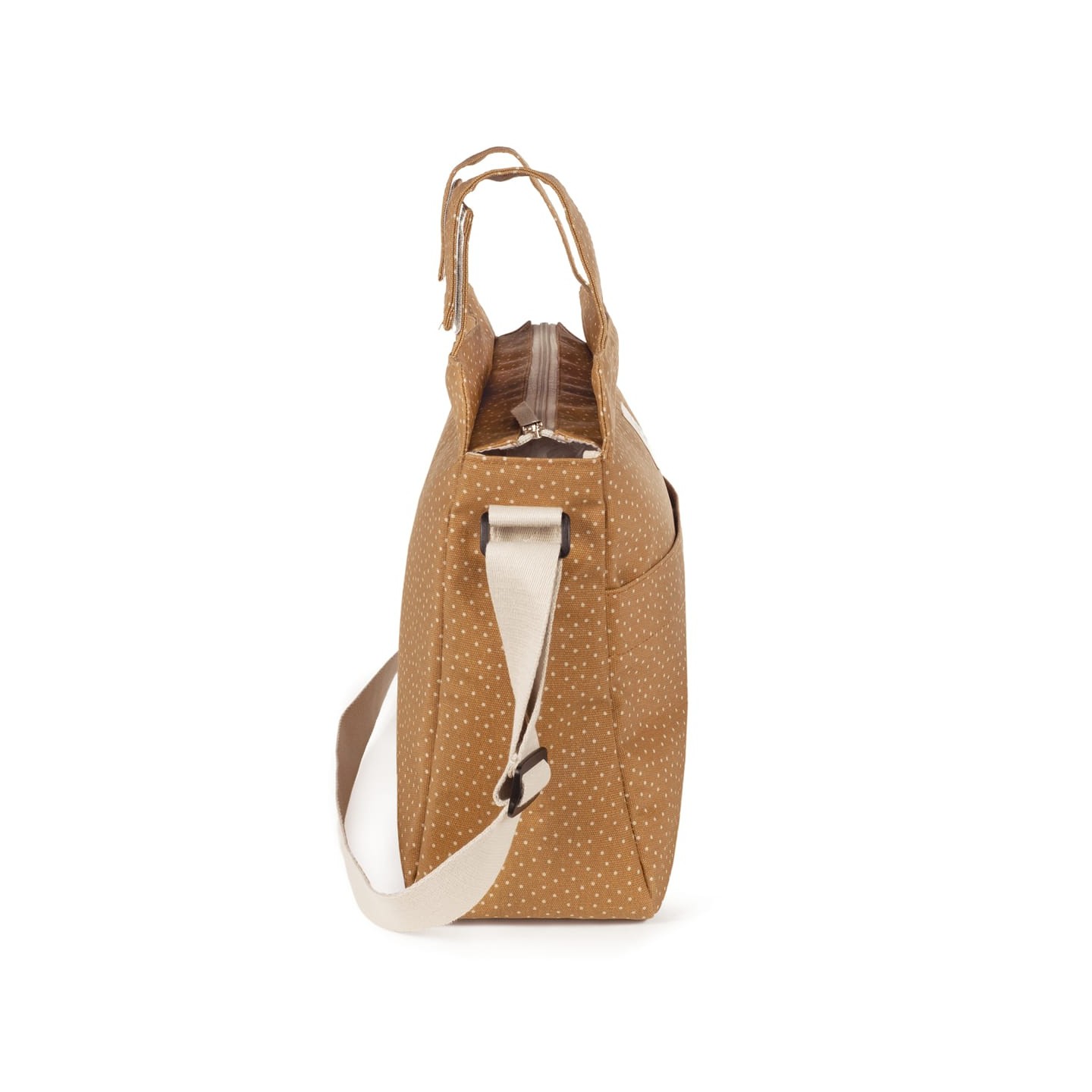 Bolsa Canastilla Topito Poppy Canela