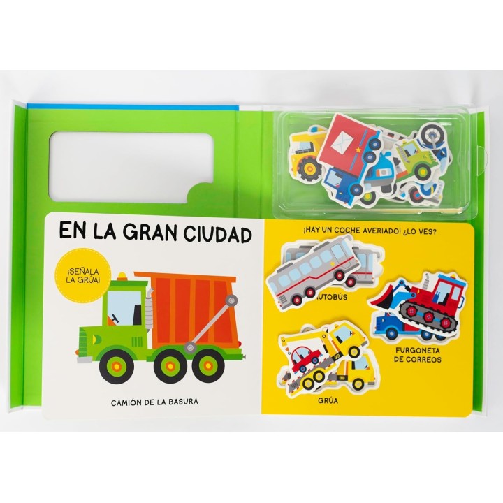 Mi pequeño libro puzle - Vehículos