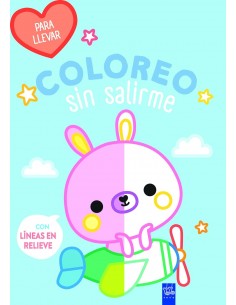 Coloreo sin salirme - Conejo
