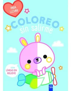 Coloreo sin salirme - Conejo