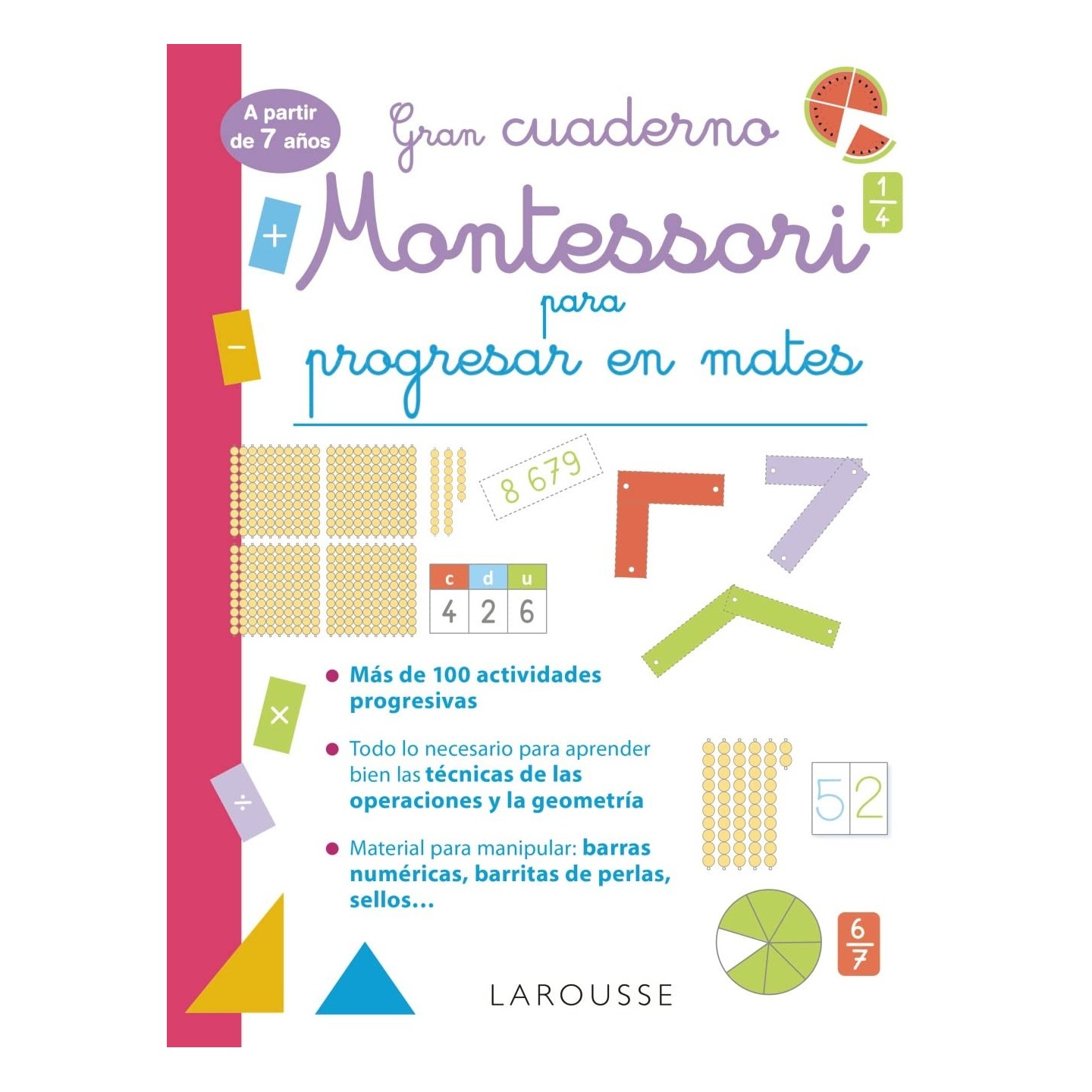 Gran cuaderno Montessori para progresar en mates