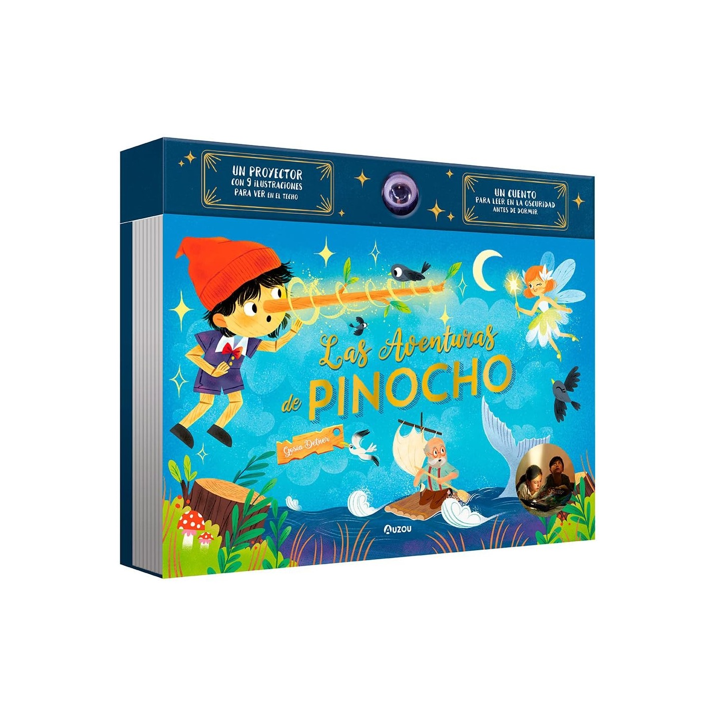 Las aventuras de Pinocho - Libro proyector
