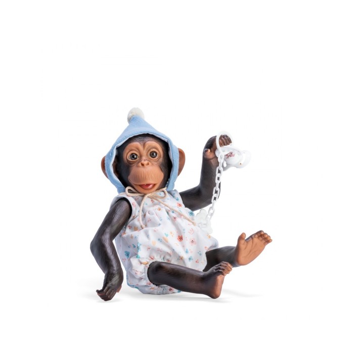 Nilo El Chimpancé Pelele y Gorro Azul