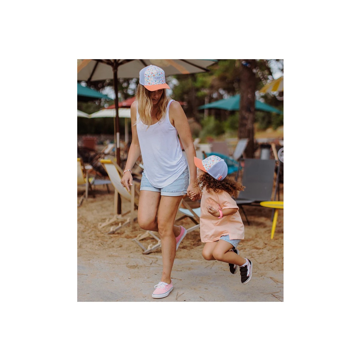 Gorra Camionero Infantil Watercolor