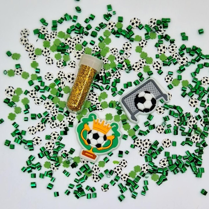 Botella Sensorial Calmante DIY Fútbol