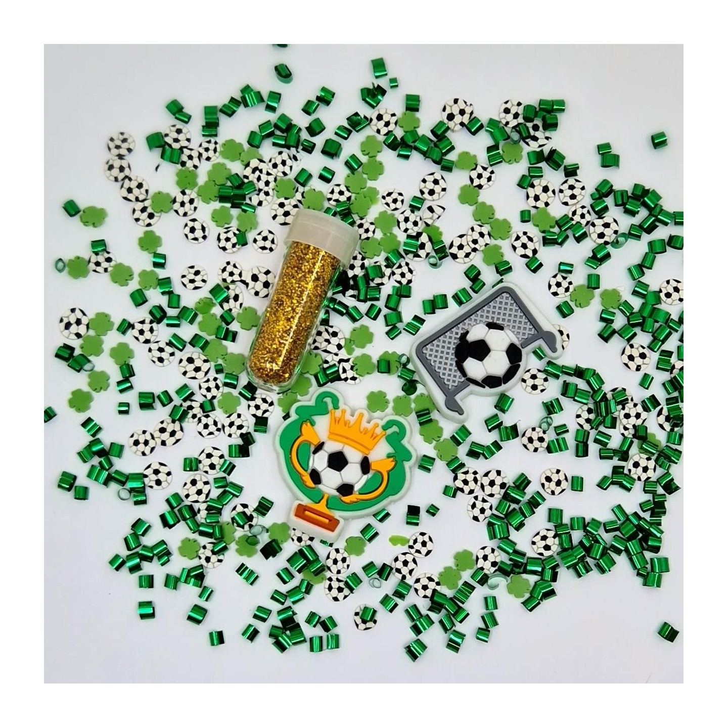 Botella Sensorial Calmante DIY Fútbol