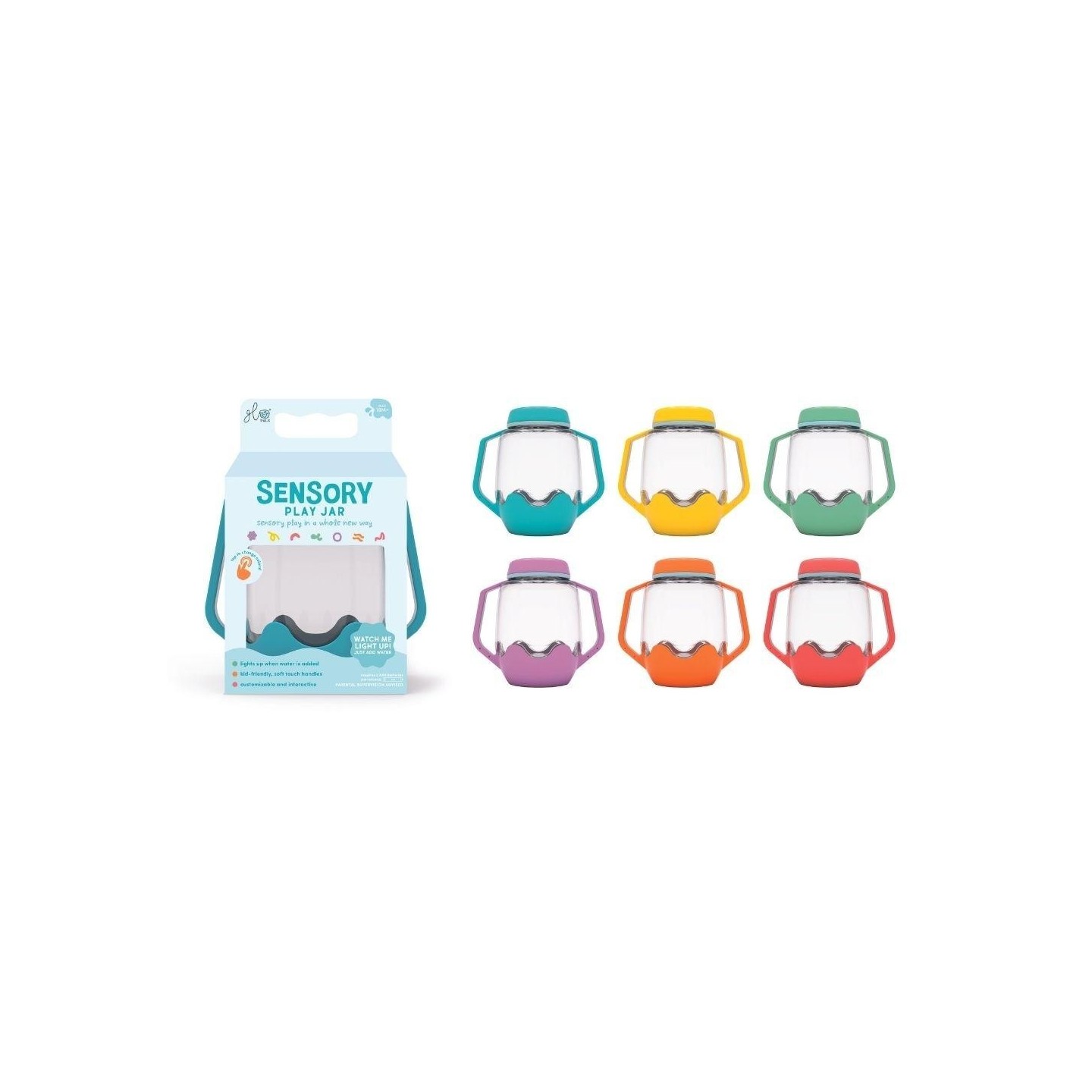 GloPals Jarra Sensorial Naranja
