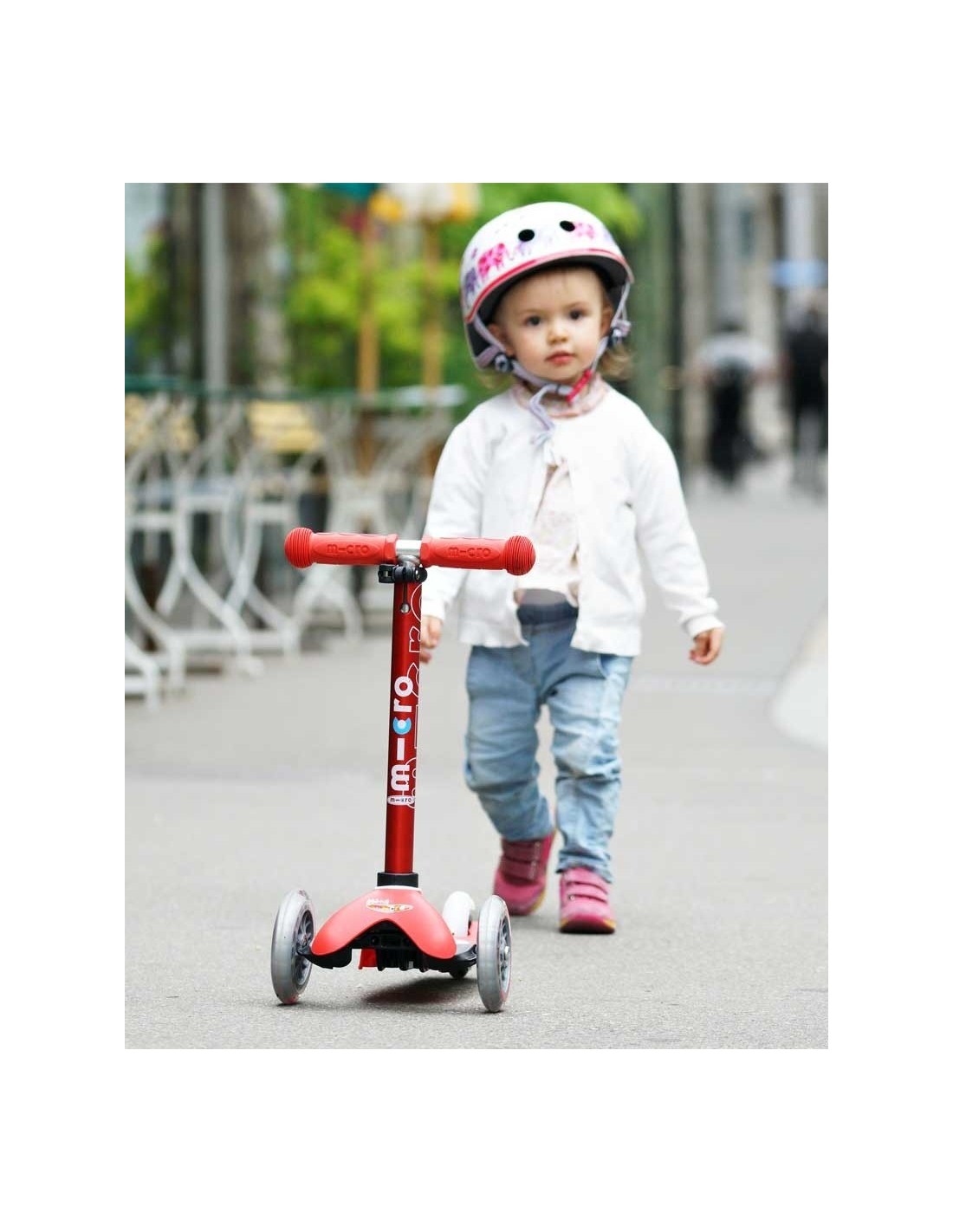 Patinete Mini Micro Deluxe Amarillo