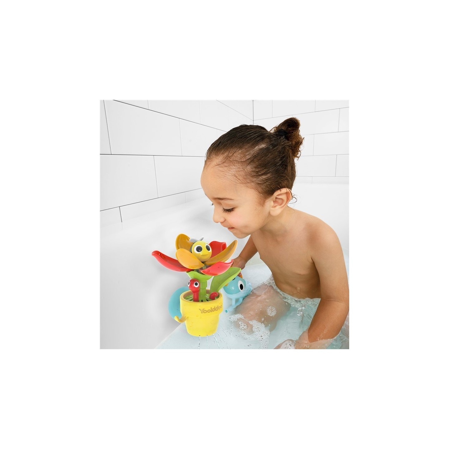Juguete de Baño Abeja y Flor