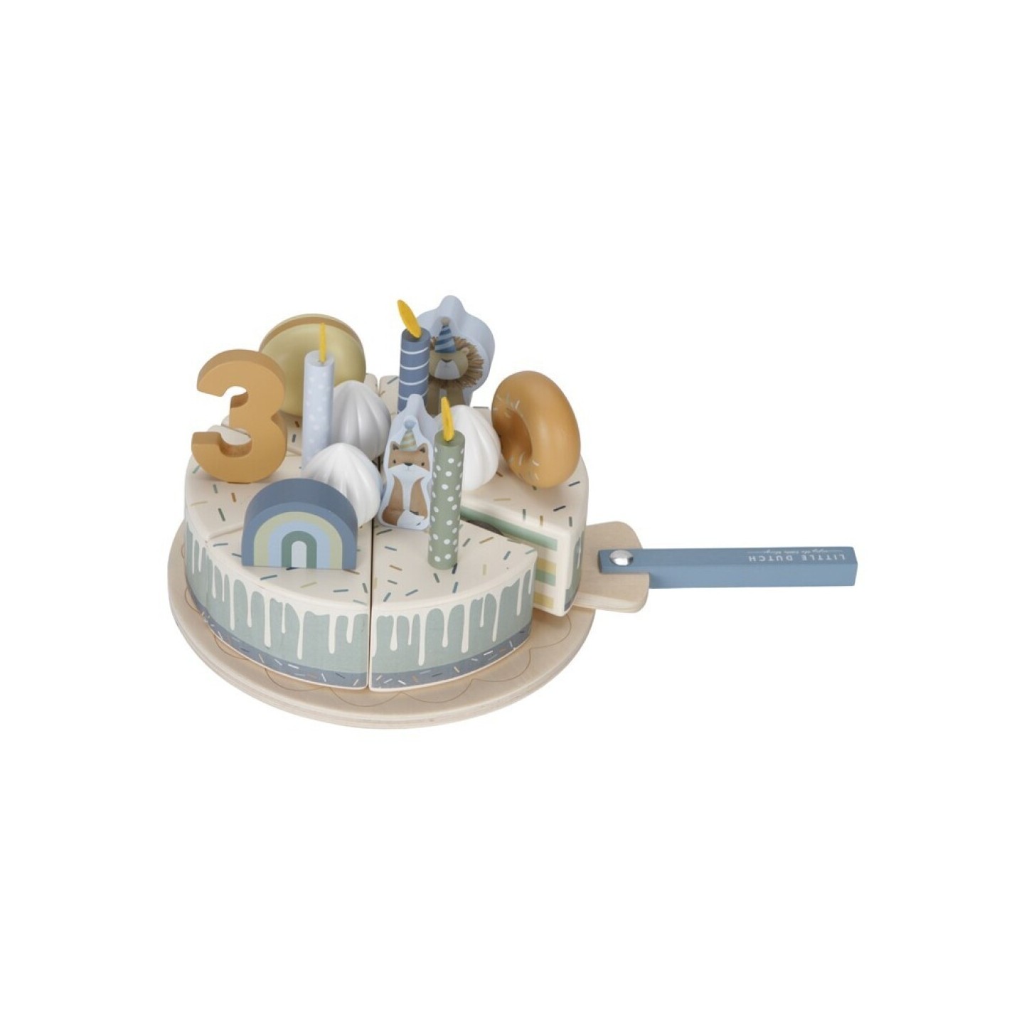 Pastel de Cumpleaños Azul