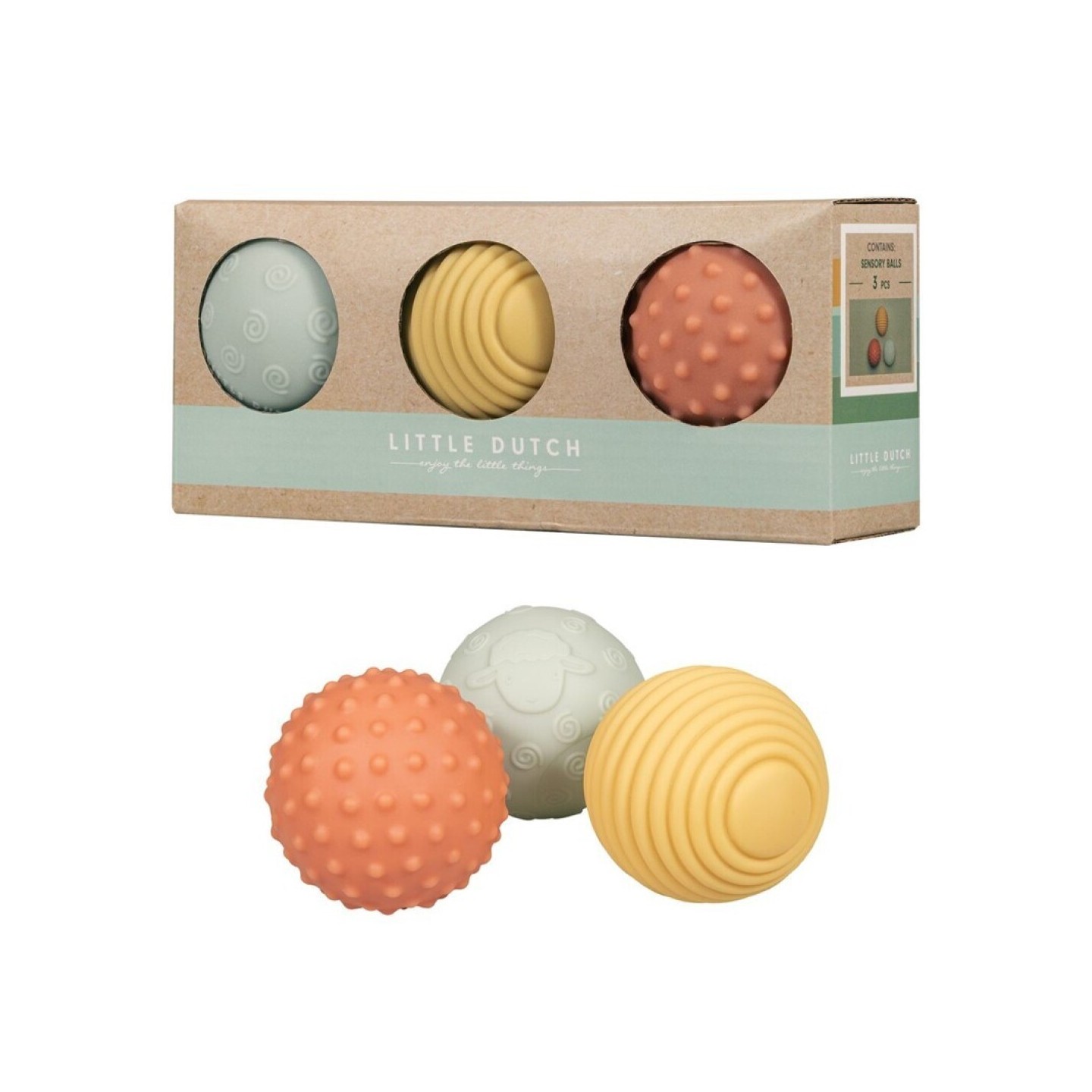 Set 3 Pelotas Sensoriales