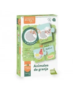 Puzle Dúo Sensorial Animales de Granja