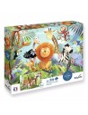 Puzle Reversible Animales Salvajes 24 Piezas