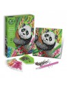 Crea con Diamantes - Lienzo de Panda