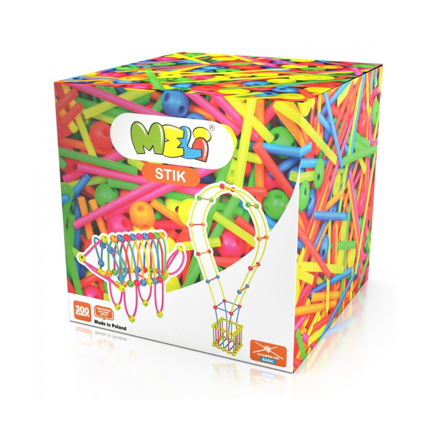 Meli Stik Neon 300 Piezas