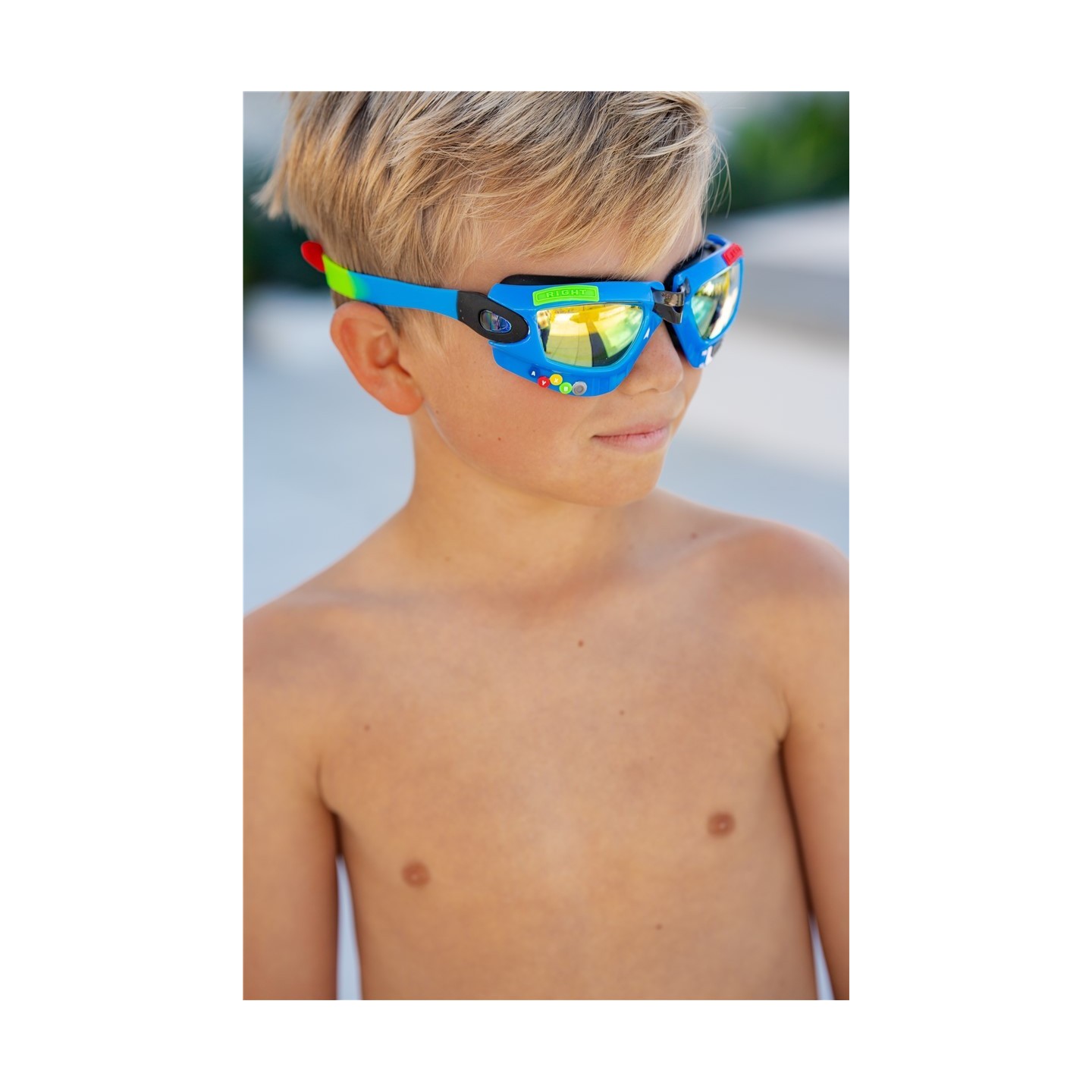 Gafas de Natación Gamer Console Cobalt