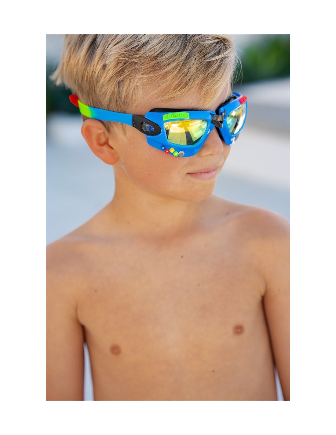 Gafas de Natación Gamer Console Cobalt