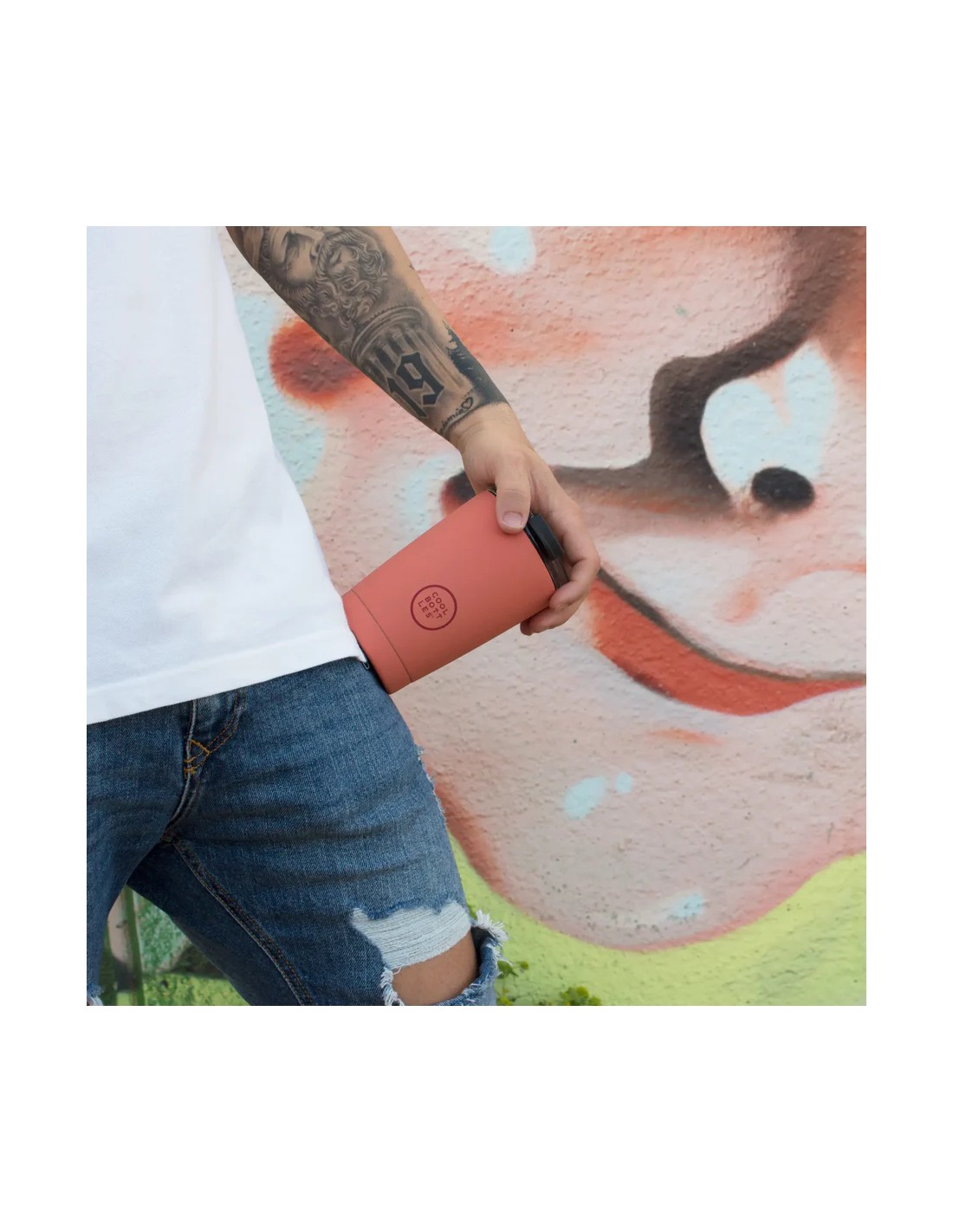 The Tumbler - Pastel Coral 330ml