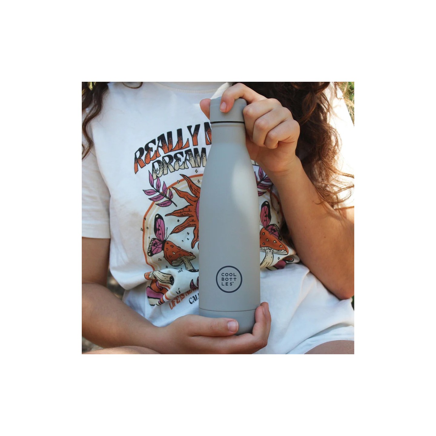 The Bottle - Pastel Grey 500ml
