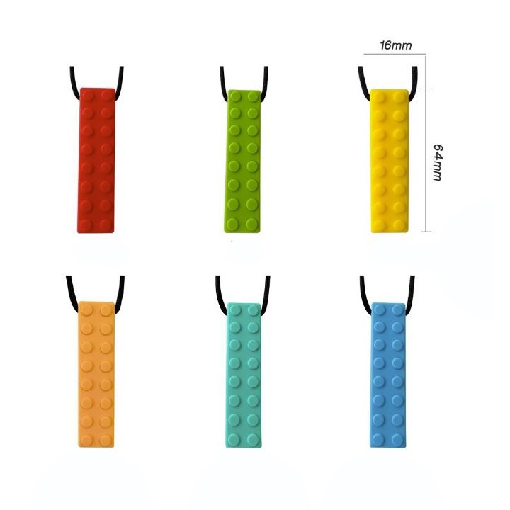 Collar Mordedor Terapeutico Sensorial Lego