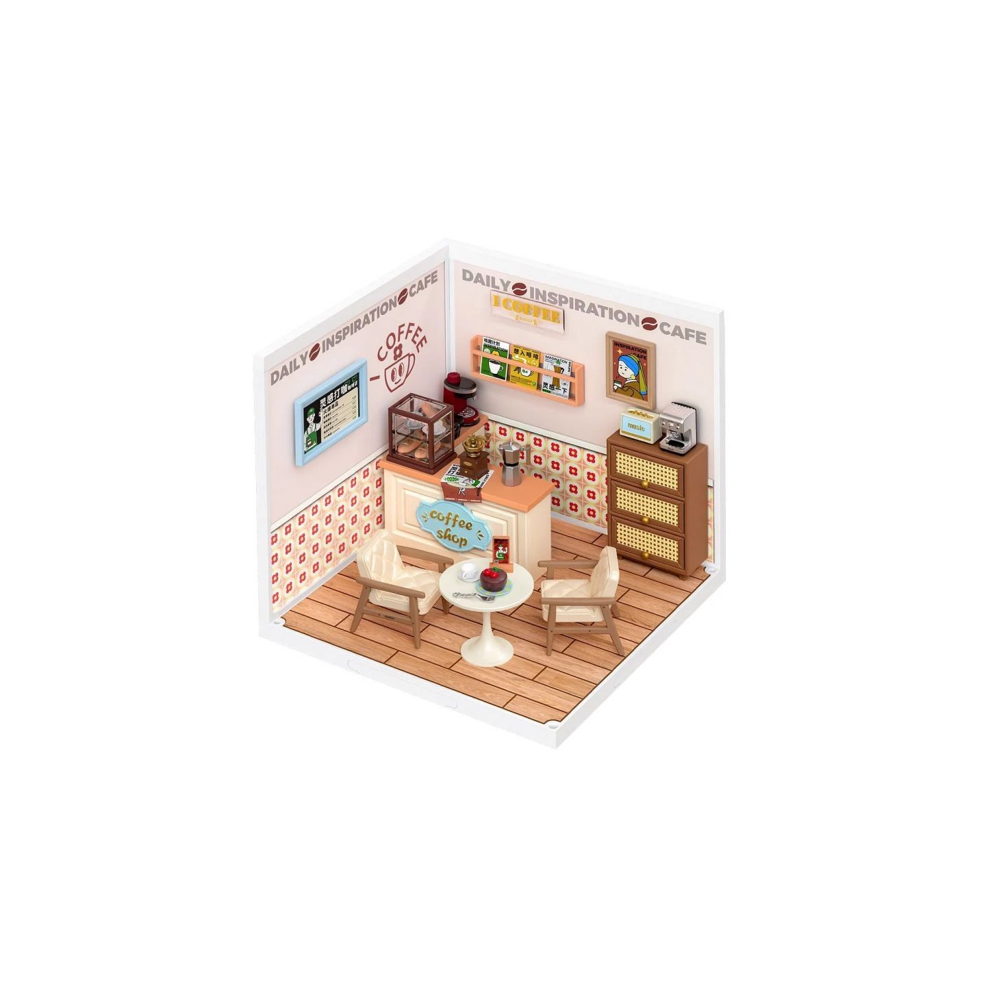 Maqueta Superstore Cafeteria