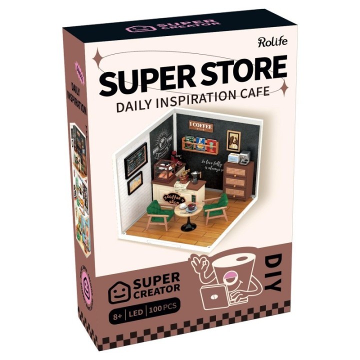 Maqueta Superstore Cafeteria