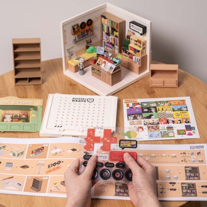 Maqueta Superstore Cafeteria