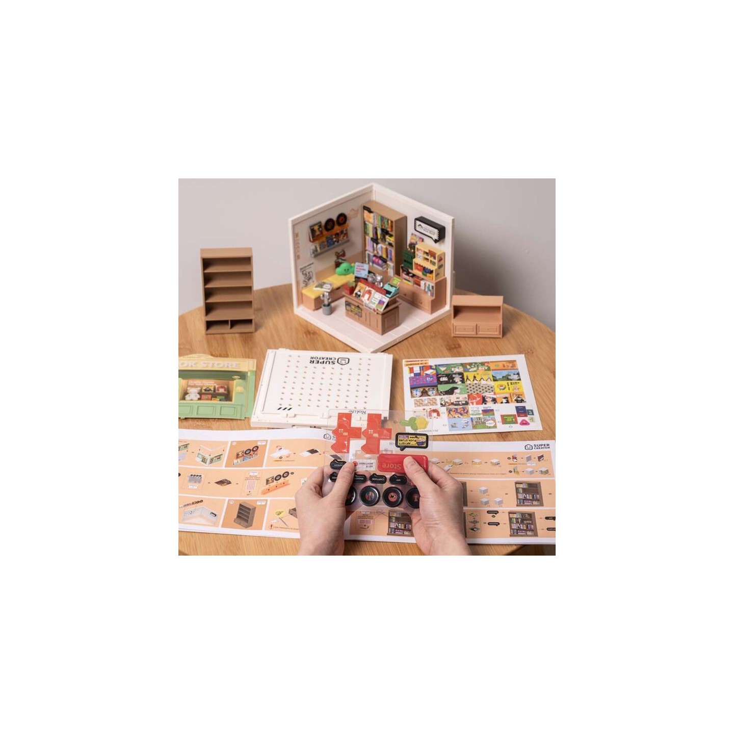 Maqueta Superstore Cafeteria