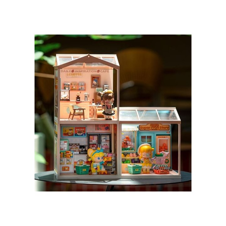 Maqueta Superstore Cafeteria